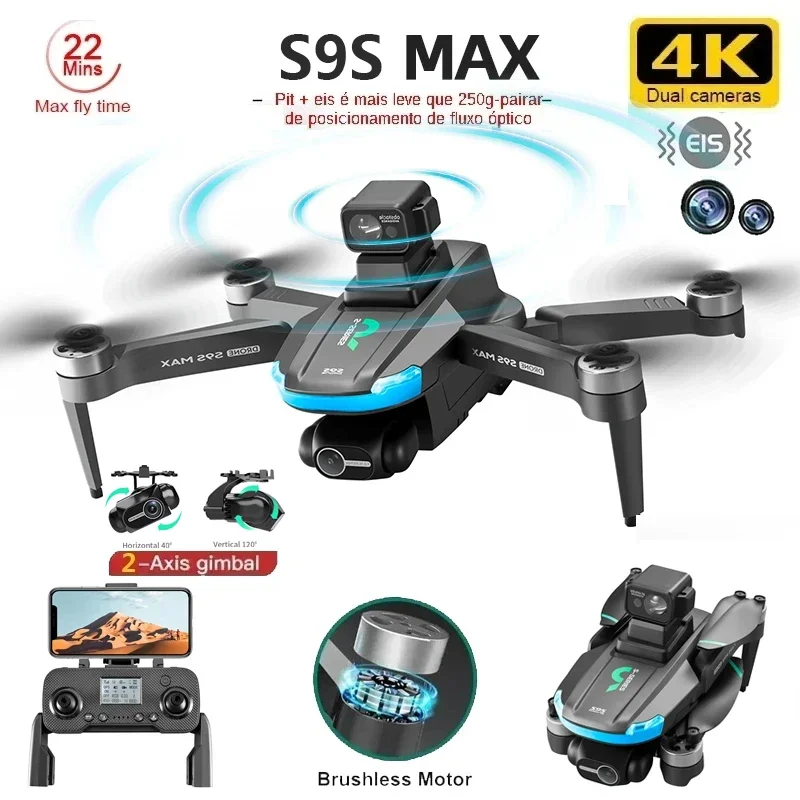 Drone Camera Lens - NEW S9S MAX MINI Drone 4K