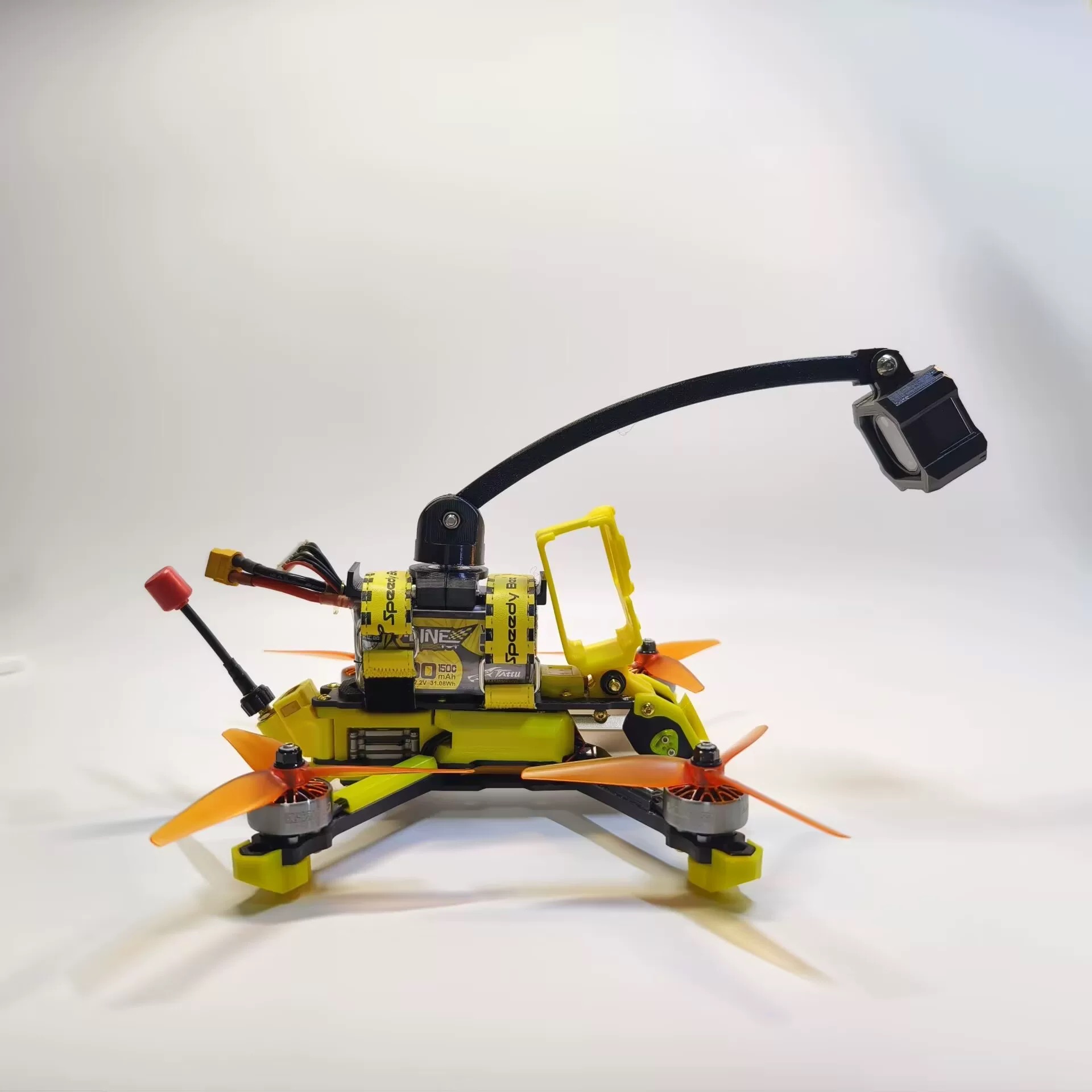 Drone Camera Case - FPV Camera 360-Degree Rotating Selfie Stick