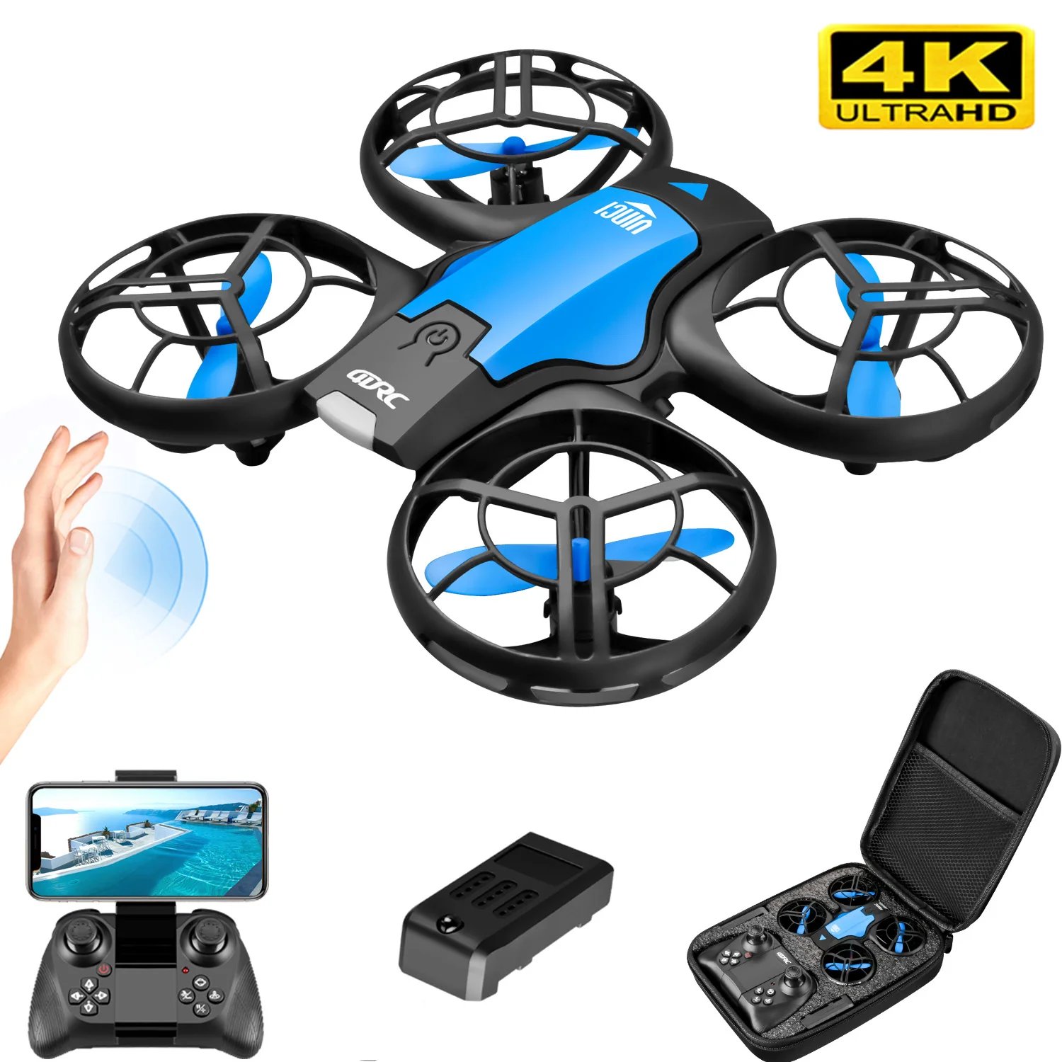 V8 New Mini Drone 4K Professio - огляд і ціна Drone Camera Professional