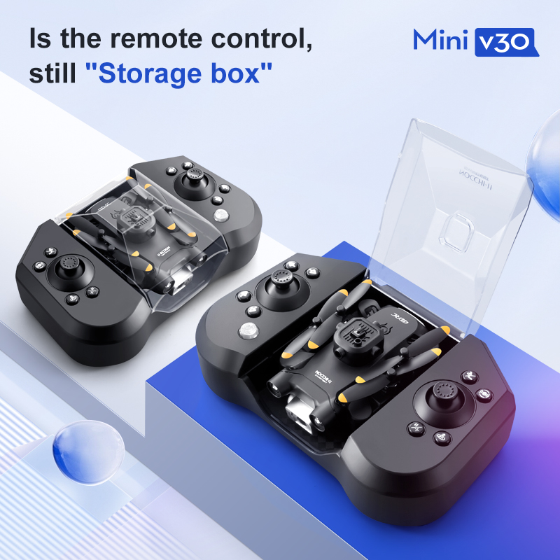 Mini V30 WiFi FPV Drone With 4 - огляд і ціна Drone Camera Lens