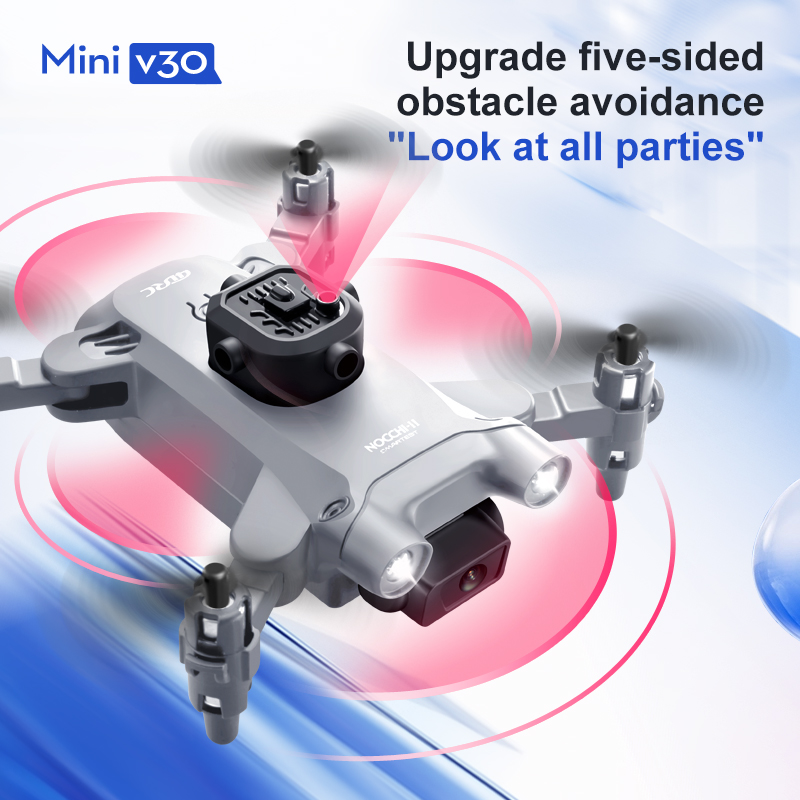 Mini V30 WiFi FPV Drone With 4 - огляд і ціна Drone Camera Lens