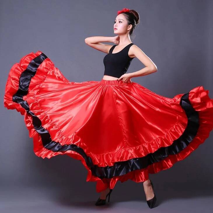 Skirt Gypsy Woman Spanish Flam - огляд і ціна Drone Camera Stabilized