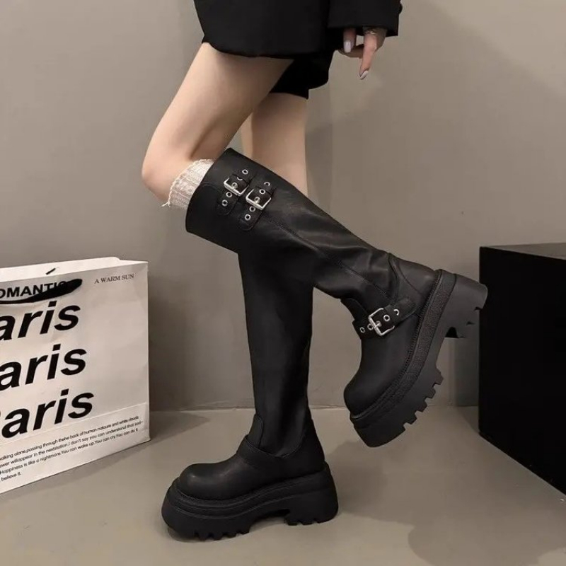 Women Chunky Platform Knee Hig - огляд і ціна Drone Camera Stabilized