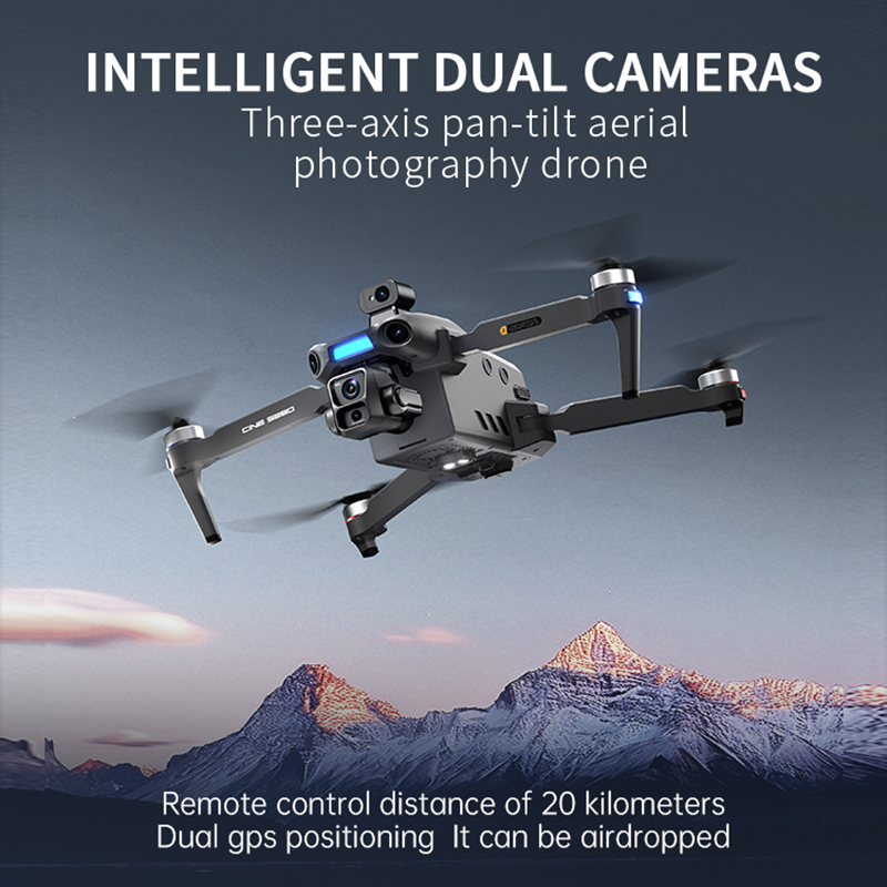 2026 New 8K Dual Camera Drone  - огляд і ціна Drone Camera Lens