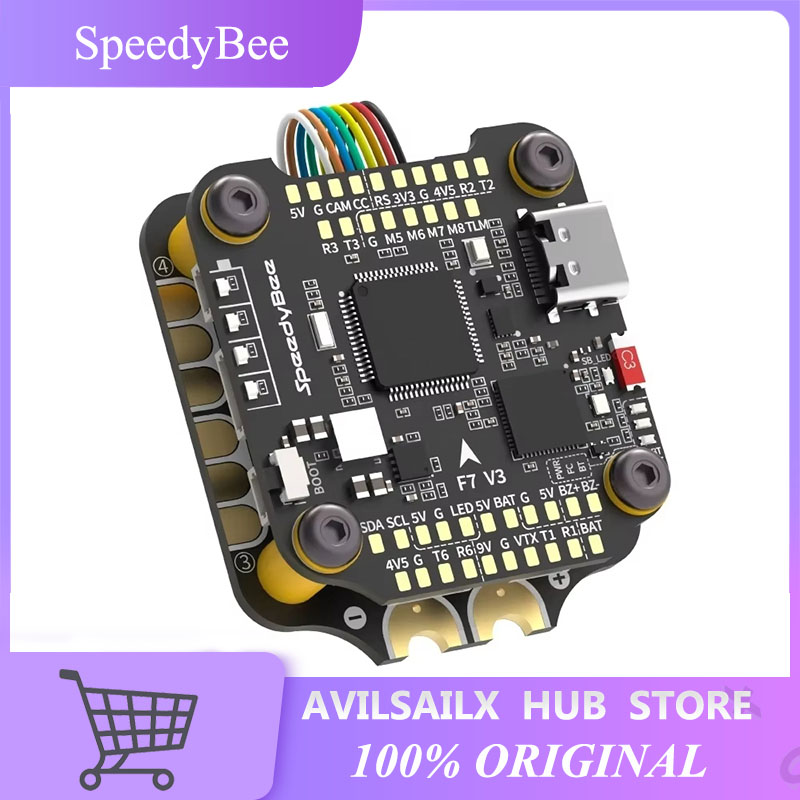 SpeedyBee F7 V3 BL32 50A 30x30 - огляд і ціна Betaflight Fc Blheli 32