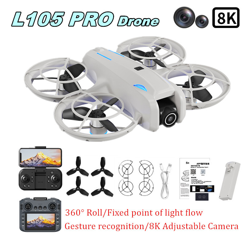 L105 PRO Drone Duel 8k Lens Fu - огляд і ціна Drone Camera Professional